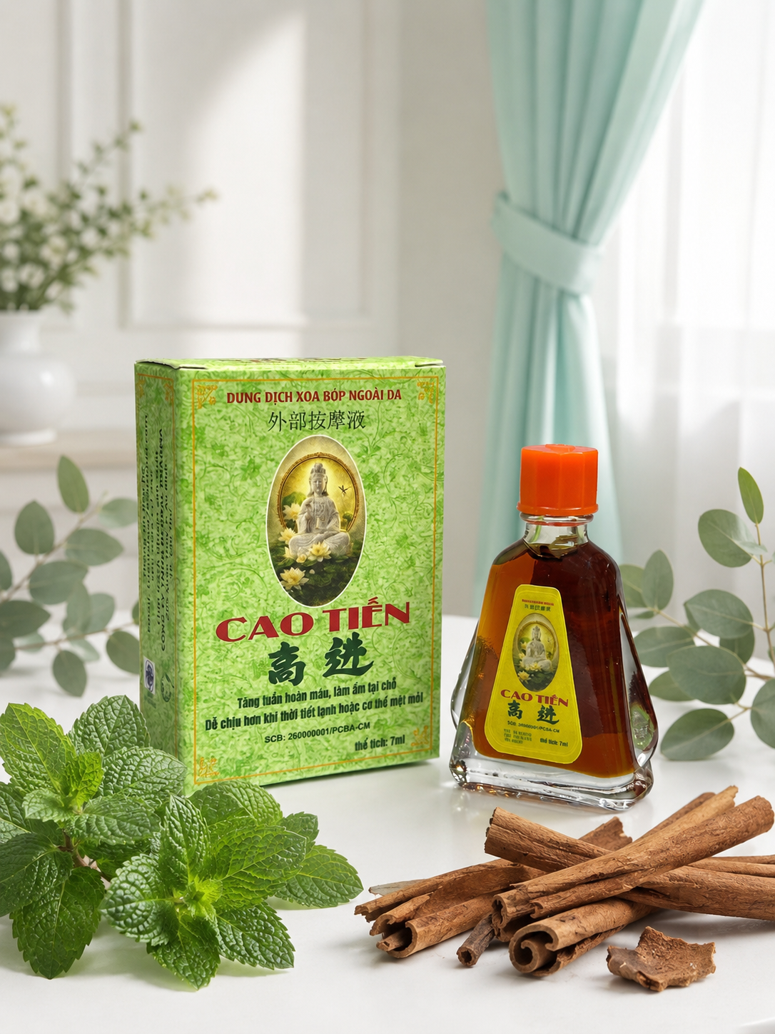 DUNG DỊCH XOA BÓP NGOÀI DA CAO TIẾN