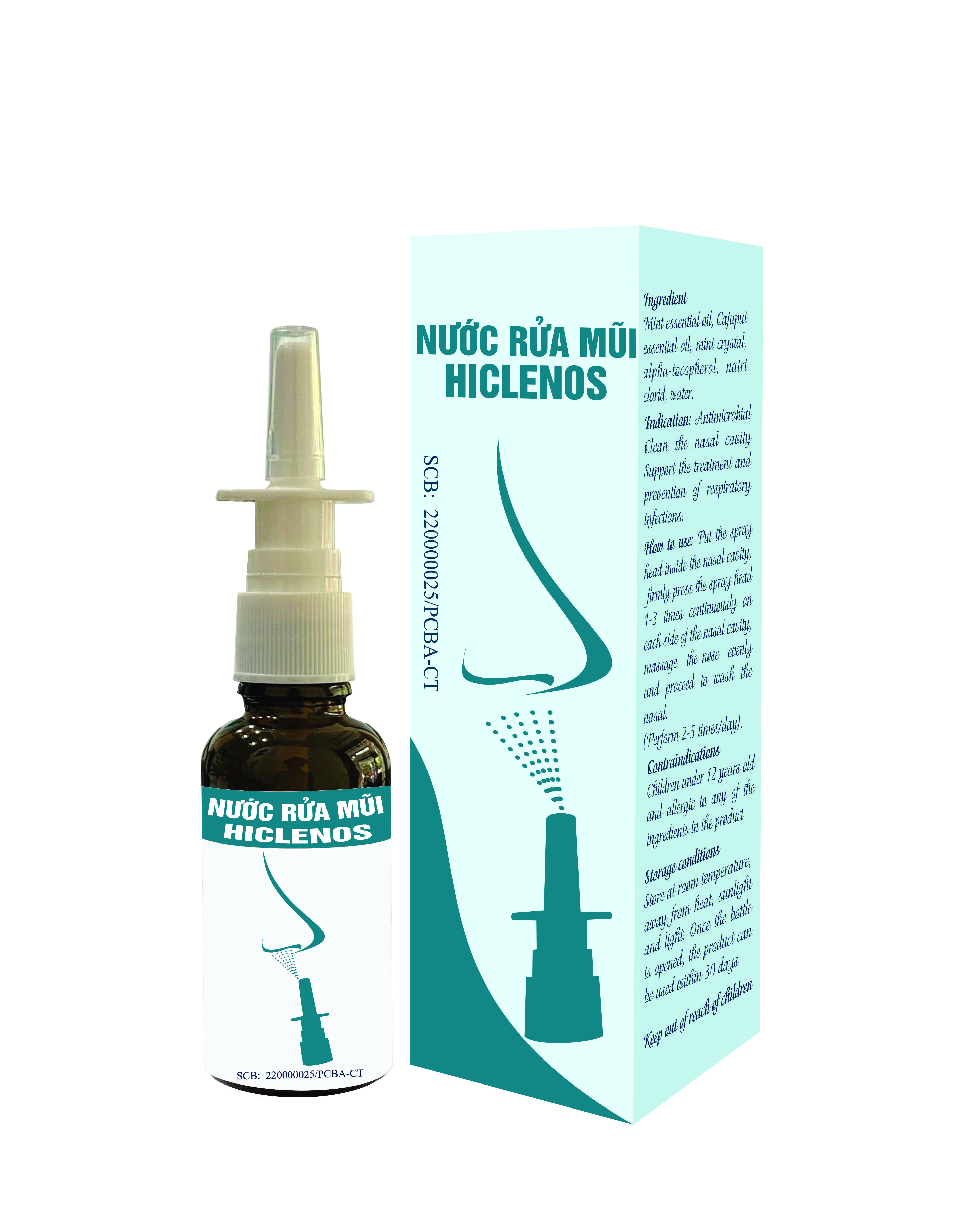 NƯỚC RỬA MŨI HICLENOS