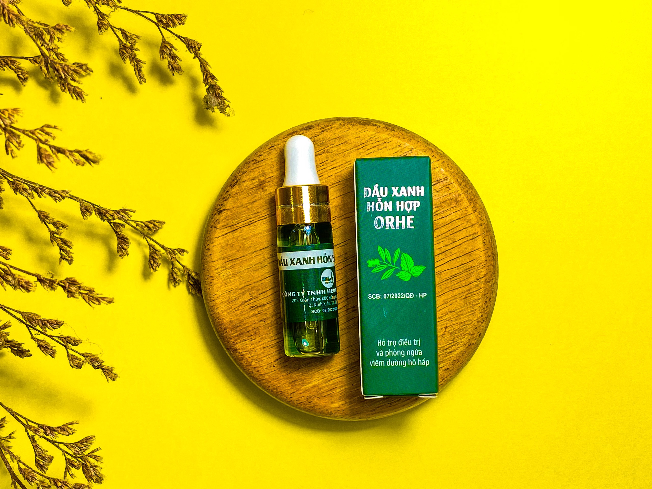 Dầu Xanh Hỗn Hợp ORHE Chai 5ml