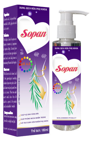 DUNG DỊCH RỬA PHỤ KHOA SOPAN