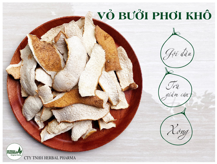 Vỏ Bưởi Phơi Khô