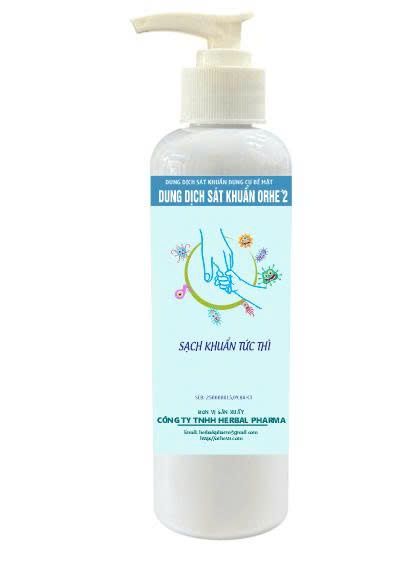 DUNG DỊCH SÁT KHUẨN ORHE 2